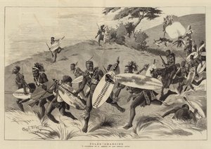 Zulus aanvallen